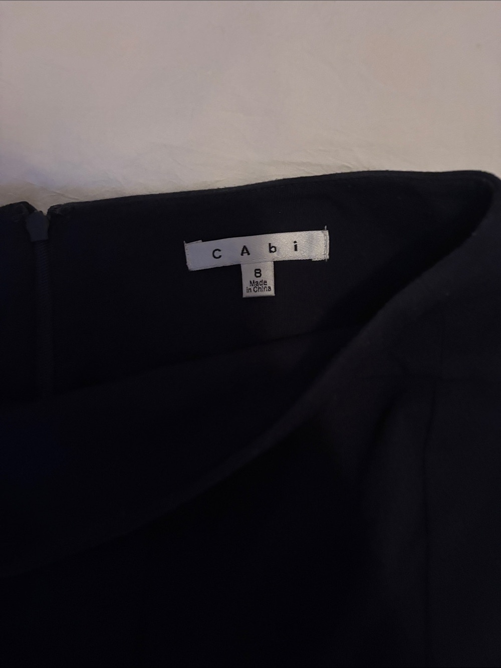 CAbi Black Pencil Skirt with Wide Waistband - Picture 2 of 3